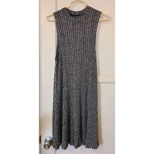 Gray Knit Dress
